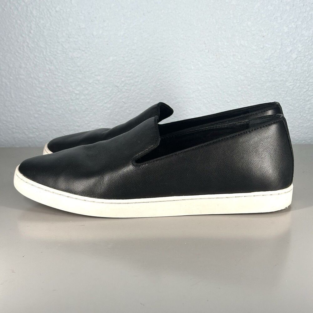 Birdies Shoes The Swift Flats Womens Size 10 Black Leather Lined Comfort Sneaker - Picture 6 of 15